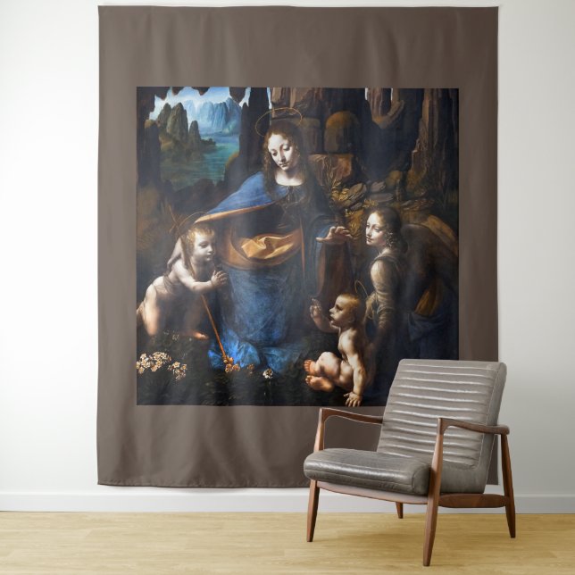 Virgin Of The Rocks Tapestry (In Situ)