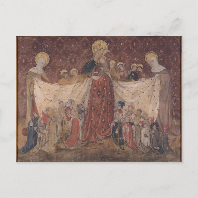 Virgin Protector, c.1417 Postcard (Front)