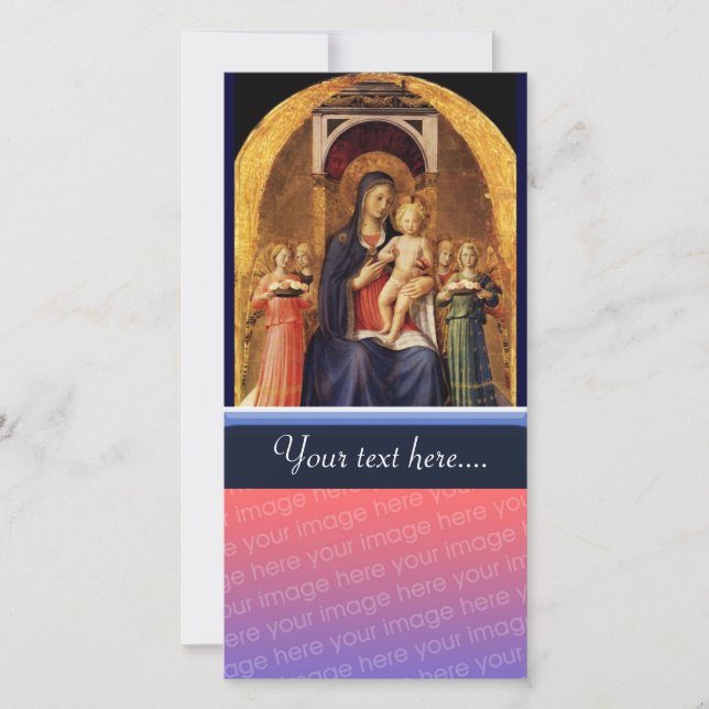 VIRGIN WITH CHILD AND ANGELS (Front)