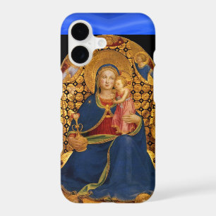 VIRGIN WITH CHILD AND ANGELS ,Blue Sapphire