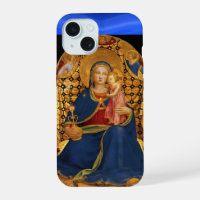VIRGIN WITH CHILD AND ANGELS ,Blue Sapphire