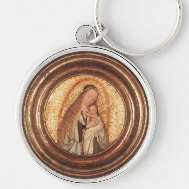 VIRGIN WITH CHILD KEY RING (Front)