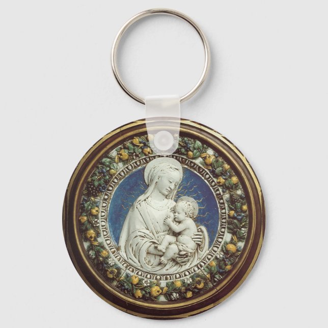 VIRGIN WITH CHILD KEY RING (Front)