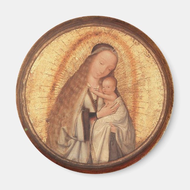 VIRGIN WITH CHILD MAGNET (Front)