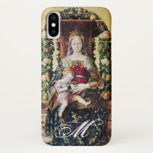 VIRGIN WITH CHILD Monogram Case-Mate iPhone Case