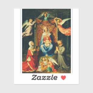 Virgin with Child, St. Adelheid and St. Francis