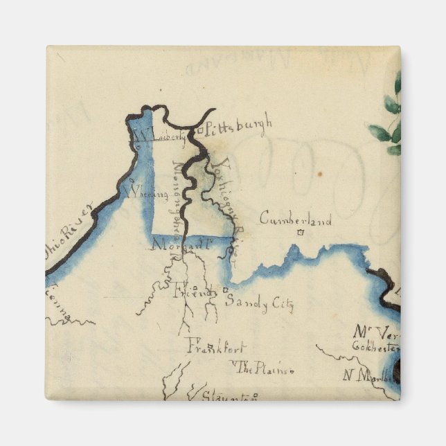 Virginia 5 magnet (Front)