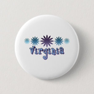 Virginia 6 Cm Round Badge