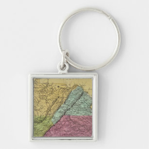 Virginia 7 key ring