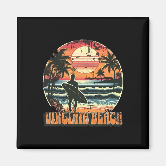 Virginia Beach _4  Magnet (Front)