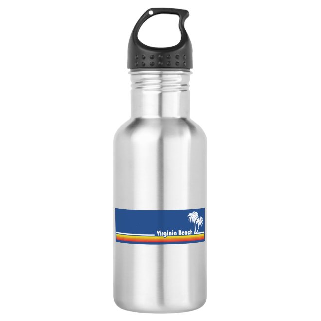 Virginia Beach 532 Ml Water Bottle (Front)