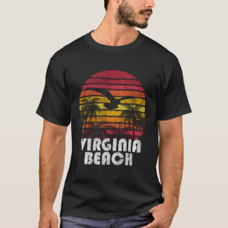 Virginia Beach 70'S 80'S Style T-Shirt