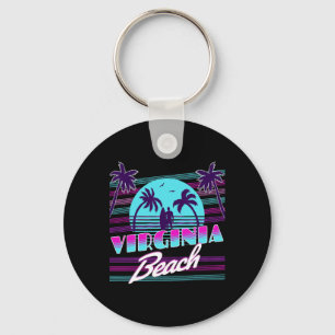 Virginia Beach For Men Women Kids Key Ring