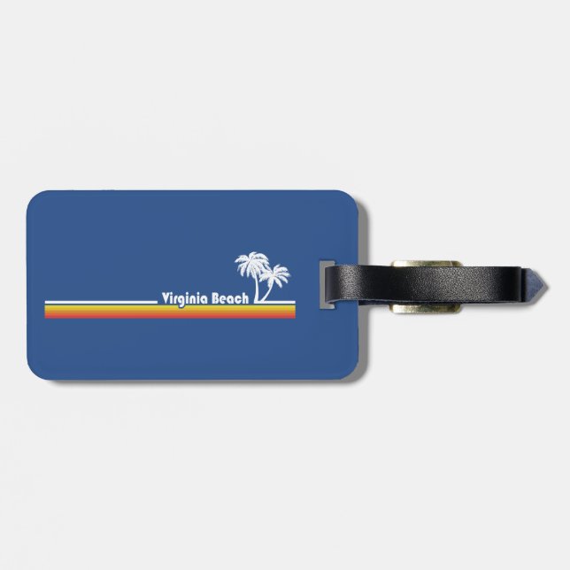 Virginia Beach Luggage Tag (Back Horizontal)