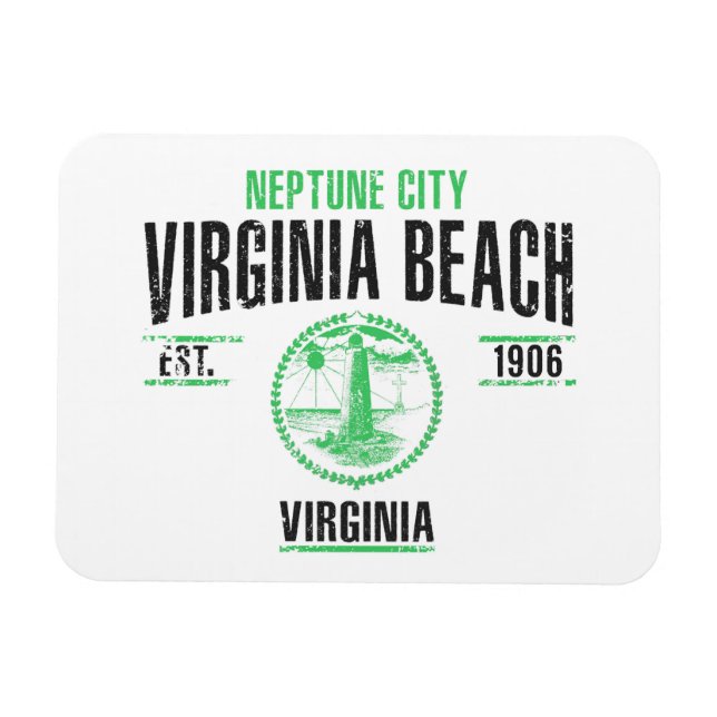 Virginia Beach Magnet (Horizontal)