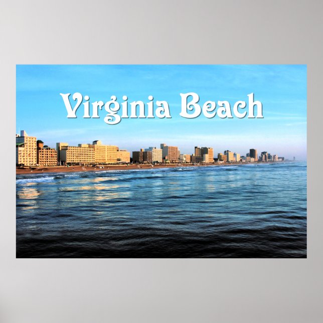 Virginia Beach Poster (Front)
