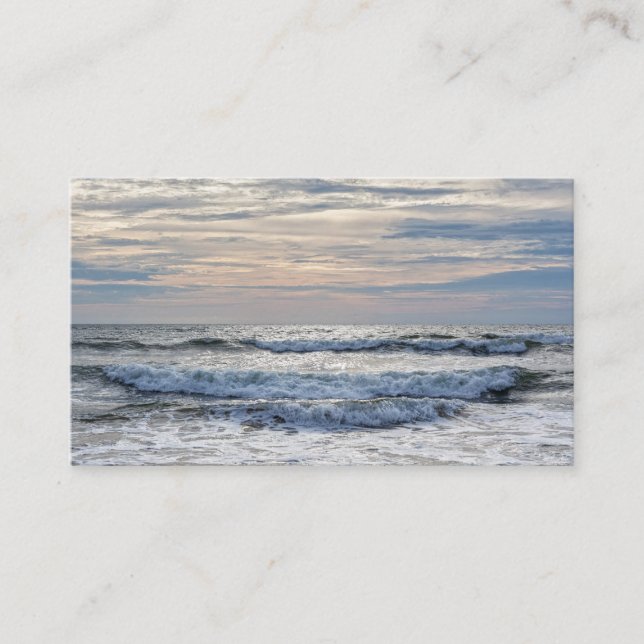 Virginia Beach Sunrise Business Card (Front)