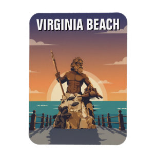 Virginia Beach Travel Magnet