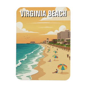 Virginia Beach Travel Magnet