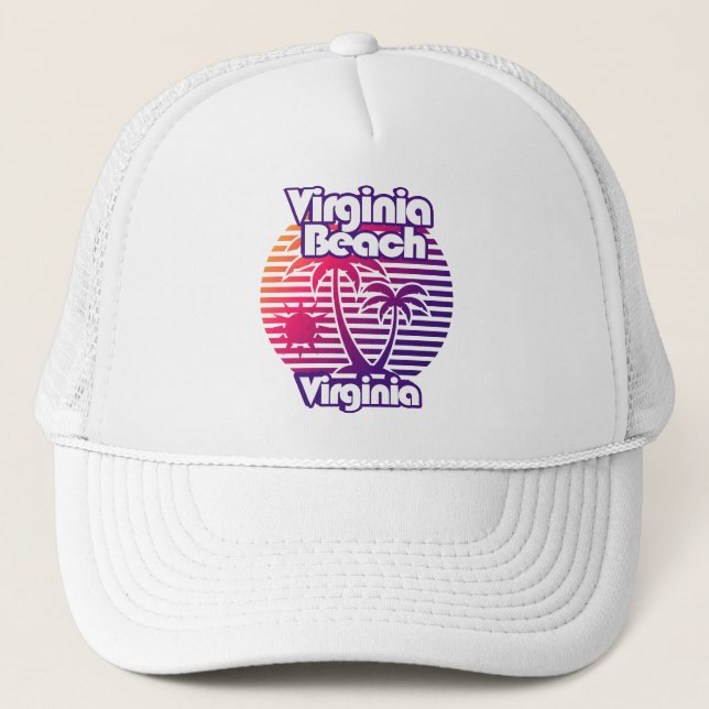 Virginia Beach Trucker Hat (Front)