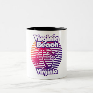 Virginia Beach Two-Tone Coffee Mug