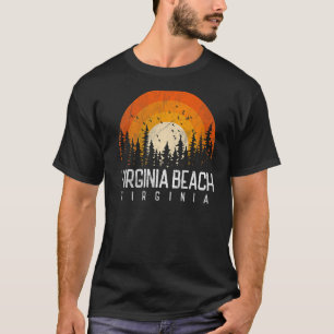 Virginia Beach VA Vintage 70s 80s 90s Retro T-Shirt
