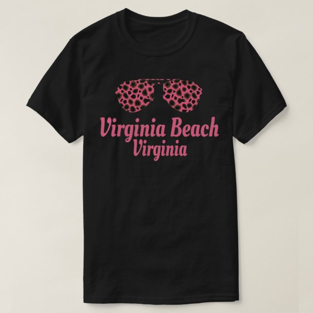 Virginia Beach Vacation Beach Souvenir Pullover  (Design Front)