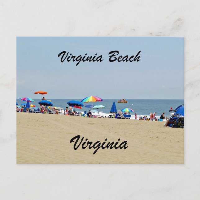 Virginia Beach, Virginia Postcard (Front)