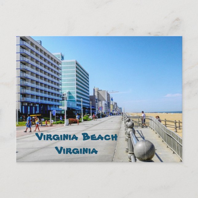 Virginia Beach, Virginia Postcard (Front)