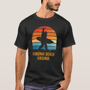 Virginia Beach  Virginia Sasquatch Souvenir T-Shirt