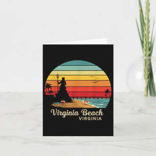 Virginia Beach Virginia Travel Summer Family Vacat Card