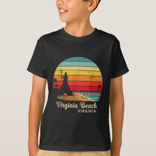 Virginia Beach Virginia Travel Summer Family Vacat T-Shirt