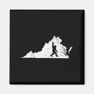 Virginia Bigfoot Sasquatch Funny Appalachian Men K Magnet