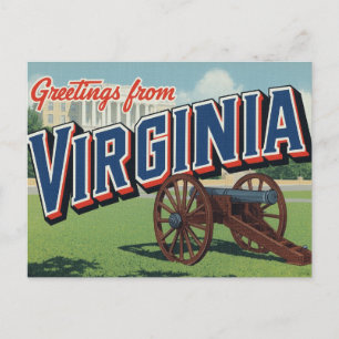 Virginia Cannon History Capitol Postcard