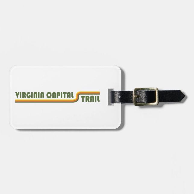 Virginia Capital Trail Luggage Tag (Front Horizontal)