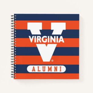 Virginia Cavaliers Alumni Stripes Notebook