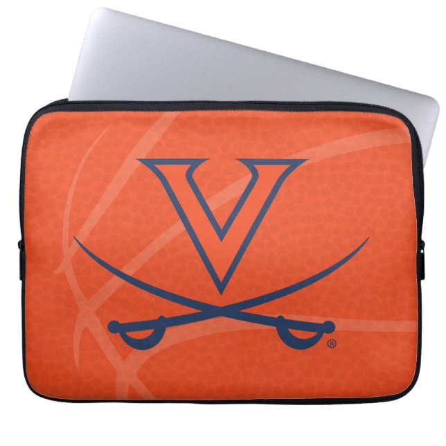 Virginia Cavaliers Basketball Laptop Sleeve (Front)