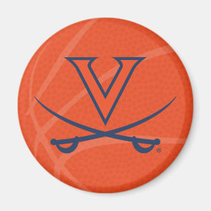 Virginia Cavaliers Basketball Magnet