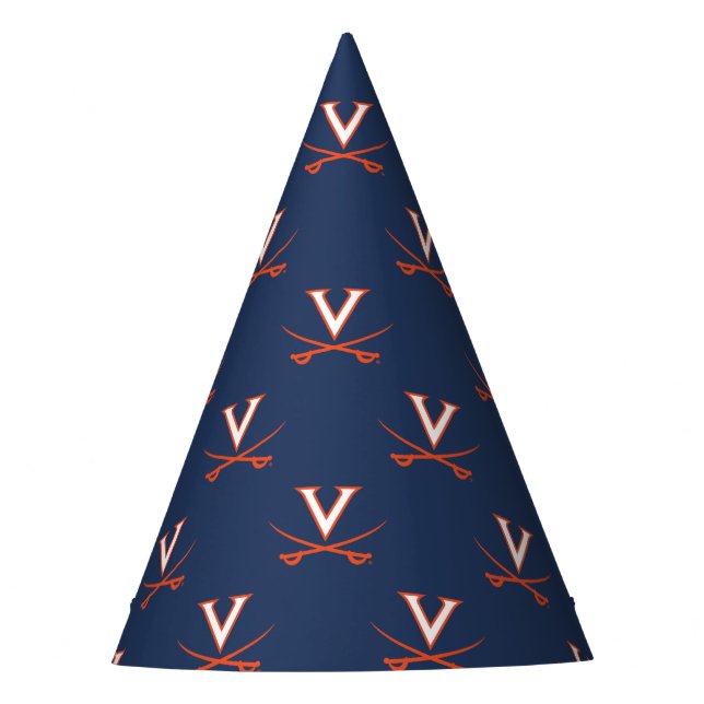 Virginia Cavaliers | Birthday Party Hat (Front)