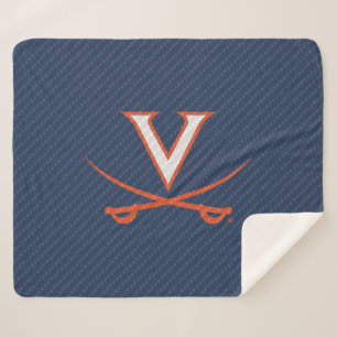 Virginia Cavaliers Carbon Fiber Sherpa Blanket
