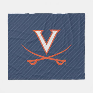 Virginia Cavaliers Carbon Fibre Fleece Blanket