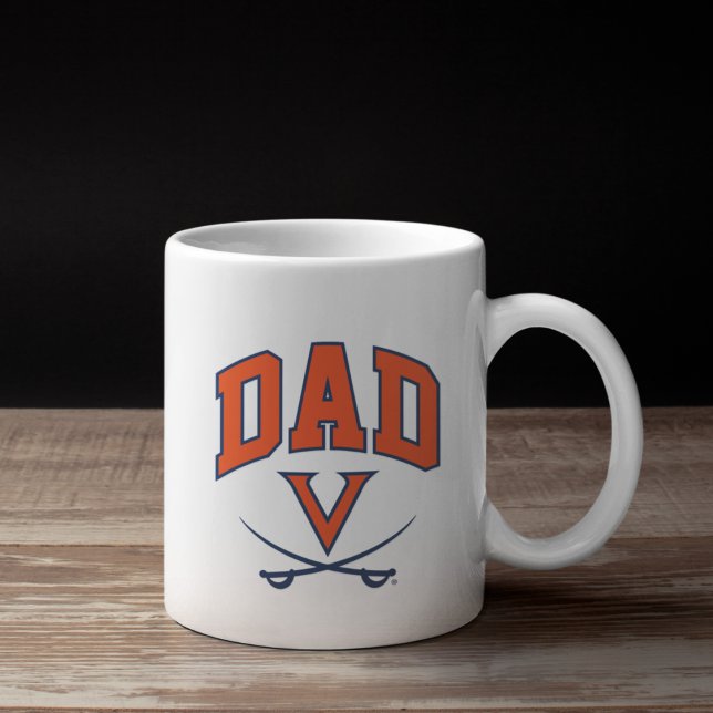 Virginia Cavaliers Dad Large Coffee Mug (Creator Uploaded)