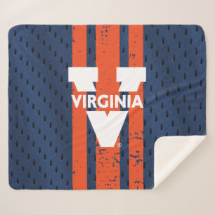 Virginia Cavaliers Jersey Sherpa Blanket