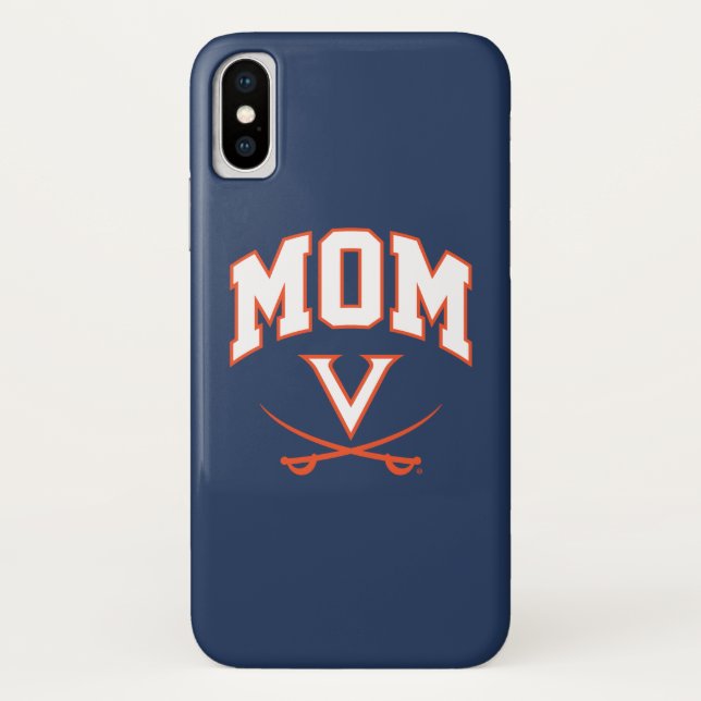 Virginia Cavaliers Mom Case-Mate iPhone Case (Back)
