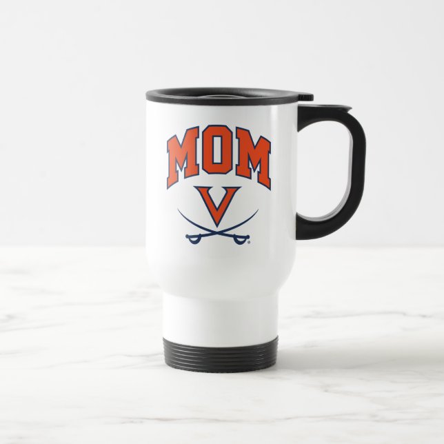Virginia Cavaliers Mom Travel Mug (Right)