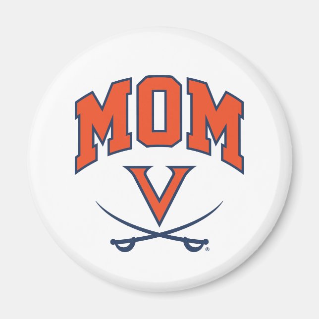 Virginia Cavaliers Mum Magnet (Front)