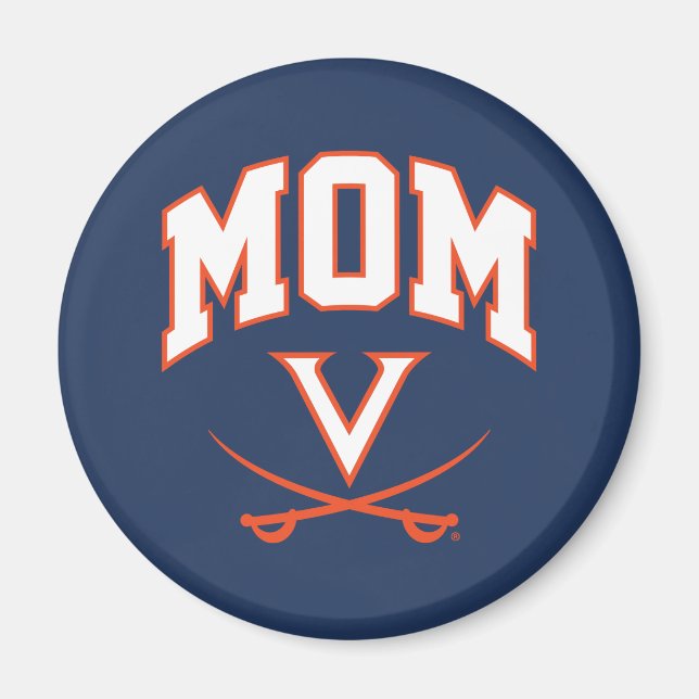 Virginia Cavaliers Mum Magnet (Front)