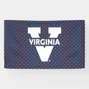 Virginia Cavaliers Polka Dots Banner