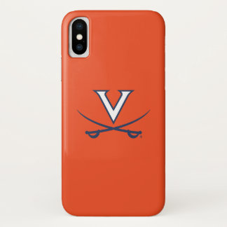 Virginia Cavaliers V Swords | Blue Case-Mate iPhone Case