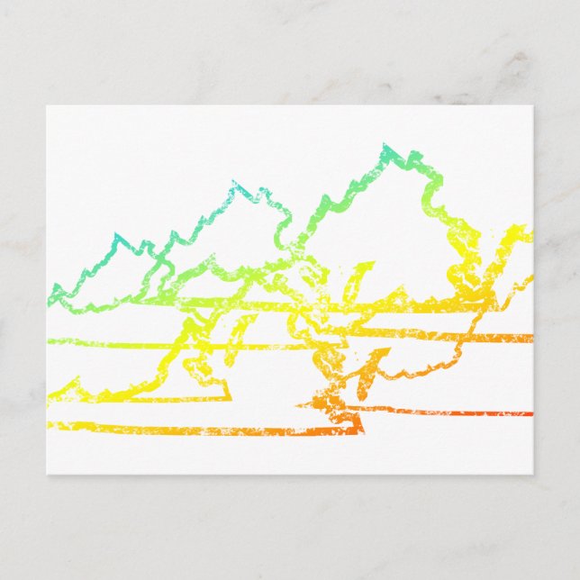 virginia chill blur postcard (Front)